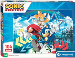 Clementoni puzzle - Sonic le Hérisson - 104 pièces - Jouet pour enfants
