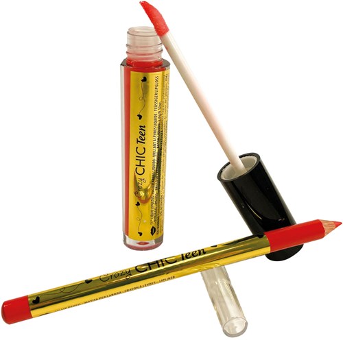 Clementoni lipgloss en lippotlood make-up set voor tieners - Queen-3