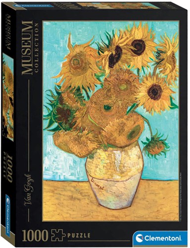 Clementoni puzzle art Van Gogh tournesols 1000 pièces musée