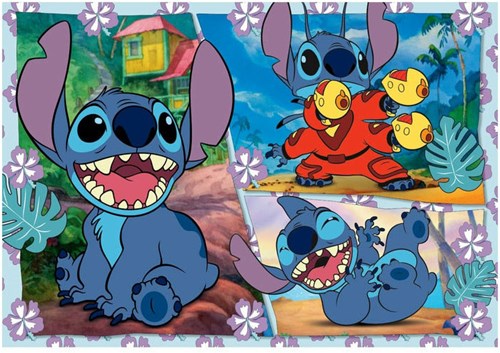 Clementoni puzzel - Disney Stitch - 104 stukjes - Kinderen puzzel - Cartoon-2