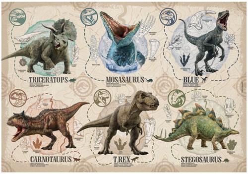 Clementoni puzzle - Jurassic World - 104 pièces - Carton enfants-2
