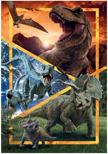 Clementoni puzzle Jurassic World 104 pièces - puzzle enfant carton-2