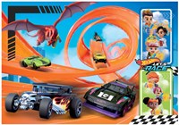 Clementoni puzzle - Hot Wheels - 104 pièces - puzzle coloré pour enfants-2