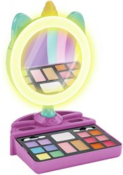 Clementoni Crazy Chic - Miroir de maquillage pour enfants avec lumière et rangement