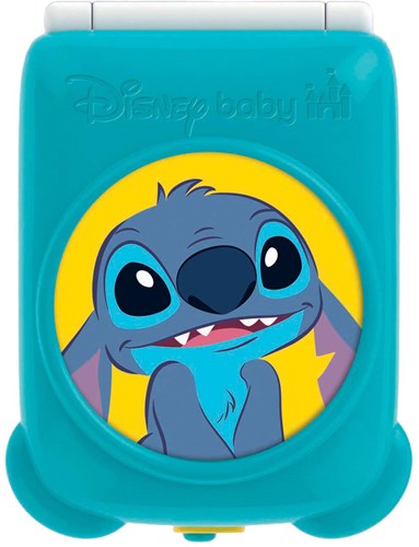 Clementoni Disney Baby Stitch téléphone jouet - interactif et pliable-2