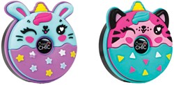 Clementoni Crazy Chic fard à paupières donut coffret maquillage violet/bleu pour enfants