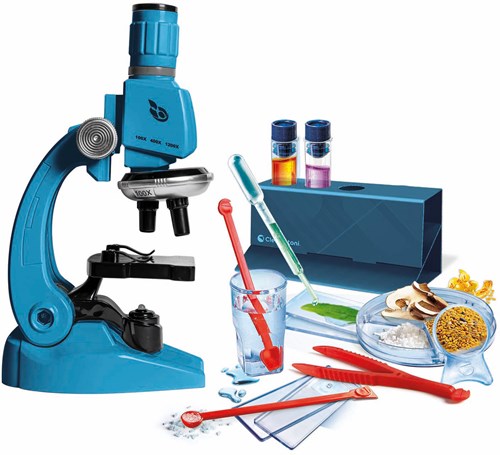 Clementoni microscope jouet éducatif pour enfants - science-2