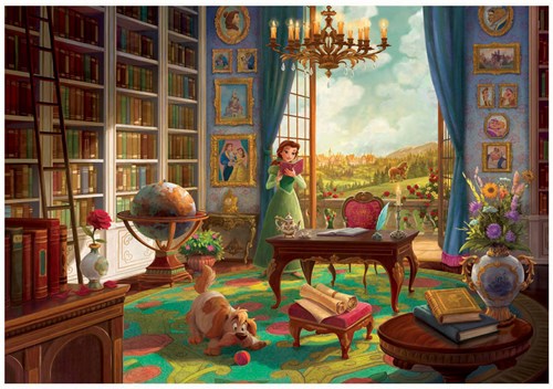 Clementoni puzzle Disney Princess Belle Ever After 500 pièces-2