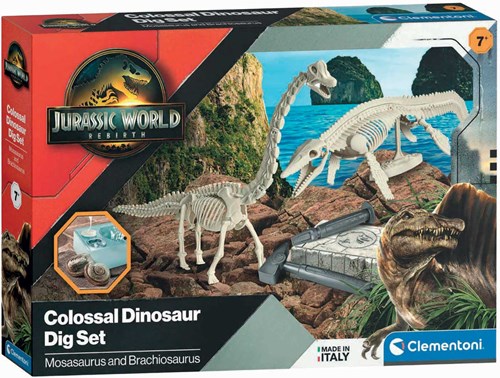 Clementoni Jurassic World coffret fouille dinosaure - jouet éducatif