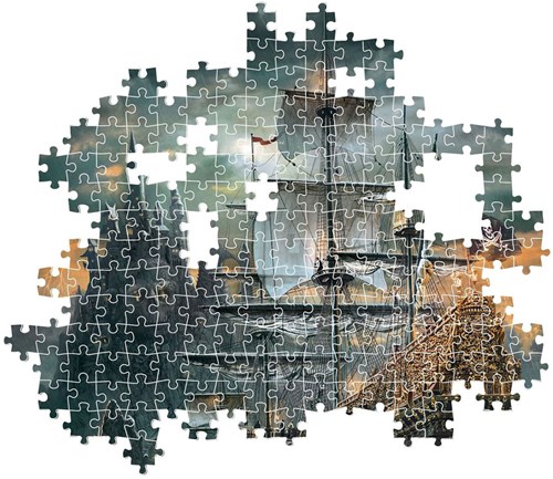 Clementoni legpuzzel piratenschip - 1500 stukjes voor volwassenen-3