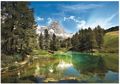 Clementoni puzzel 1500 stukjes Blue Lake - legpuzzel HQC-2