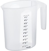 Rotho verre doseur TOPLINE 1 litre transparent plastique cuisine
