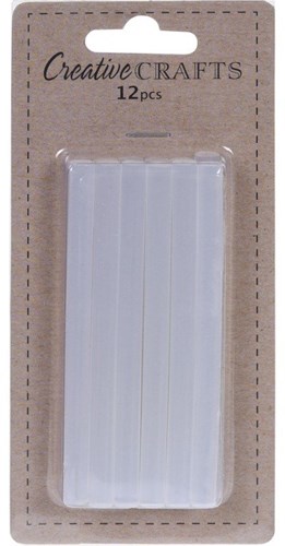 Bâtons de colle universels 7x100mm lot de 12 pour loisirs créatifs