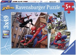 Ravensburger puzzle Spider-man 3x49p