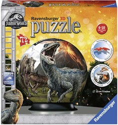 Ravensburger Jurassic World 3D puzzelbal - 72 stukjes - speelgoed