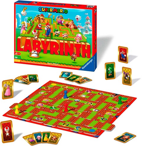 Ravensburger Super Mario bordspel Labyrinth - familiespel-2