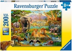 Ravensburger puzzel Dieren van de savanne - 200 stukjes