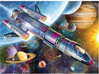Ravensburger Puzzle Enfant 100 XXL Mission dans l'espace puzzle-2