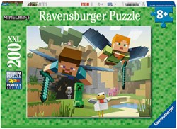 Ravensburger puzzel Minecraft avontuur 200 XXL stukjes kinderen