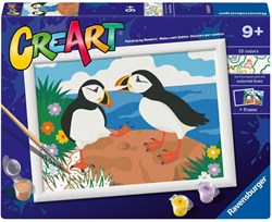 Ravensburger kit peinture par numéros macareux bricolage créatif