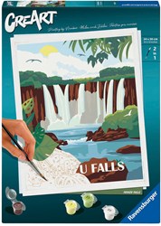 Ravensburger kit peinture par numéros Iguazu Chutes créatif