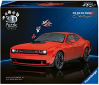 Ravensburger 3D puzzel Dodge Challenger - Iconics muscle car speelgoed