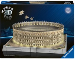 Ravensburger 3D puzzel Colosseum Rome met licht - 291 stukjes