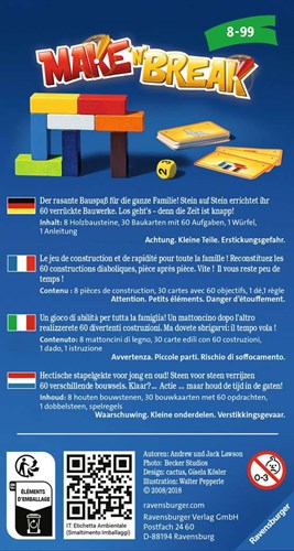 Ravensburger Make 'n Break jeu d'adresse format voyage à emporter-2