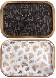 Svenska Living dienblad speelgoed karton multicolor 34x23x1,5cm