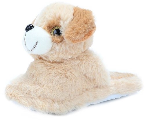 Pluche pantoffels hond dieren sloffen maat 25-27 kids antislip-3