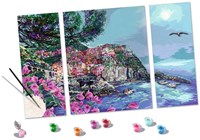 Ravensburger schilderen op nummer - CreArt Romantic Cinque Terre schilderpakket-3