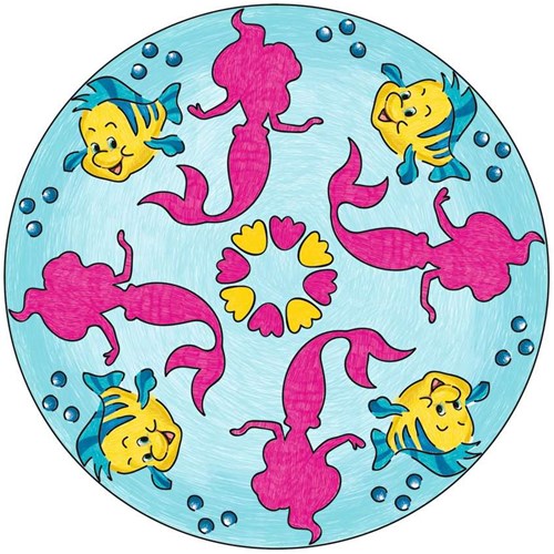 Ravensburger jouet Mandala Disney Princesse dessin créatif-3