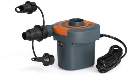 Bestway elektrische luchtpomp Sidewinder 12V AC/DC grijs - luchtbed zwembad-3