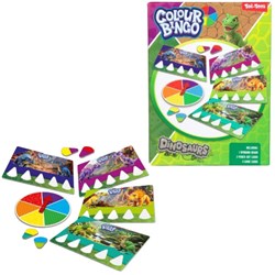 Toi-Toys jeu de bingo dinosaure coloré carton plastique enfants