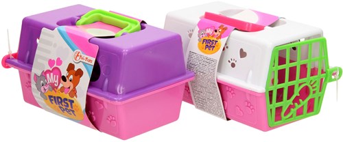 Toi-Toys dierenspeelgoed in reiskoffer - huisdier speelfiguur multicolor-2