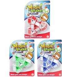 Toi-Toys Magische Slang puzzel speelgoed rood-wit kunststof