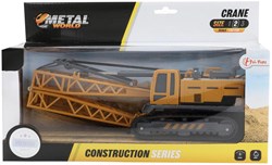 Toi-Toys véhicule de chantier grue à chenilles 1:55 métal