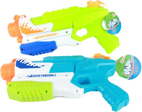 Pistolet à eau Super Power multicolore jouet amusement d'été