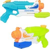Pistolet à eau Super Power multicolore jouet amusement d'été-2