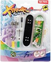Toi-Toys vinger skateboard speelgoed met extra wielen en accessoires