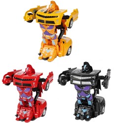 Transformeer Robot Supercar speelgoedauto robot multicolor