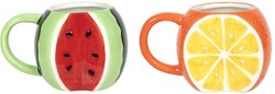 Beker meloen of sinaasappel 8,5cm