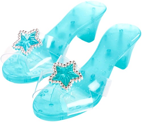 Toi-Toys chaussures de princesse bleues à paillettes et étoile - Ice Princess-2