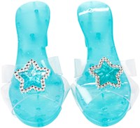 Toi-Toys chaussures de princesse bleues à paillettes et étoile - Ice Princess-3