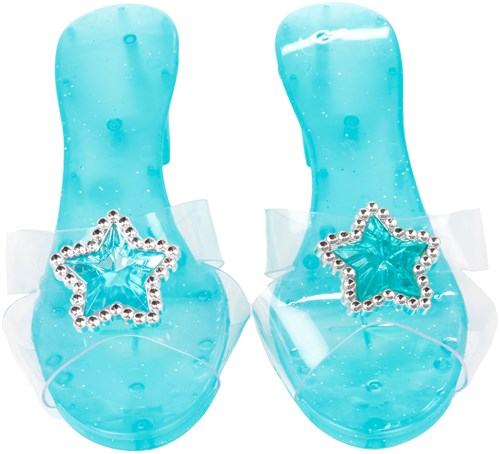 Toi-Toys chaussures de princesse bleues à paillettes et étoile - Ice Princess-3