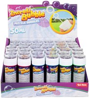 36 bouteilles à bulles avec jeu de patience 61026ZD