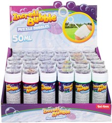 36 bouteilles à bulles avec jeu de patience 61026ZD