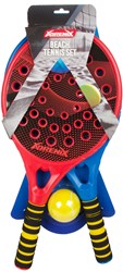 Strandtennis set deluxe buitenspeelgoed met 2 rackets en bal