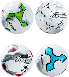 Voetbal speelgoed Adrenix print 23cm hoogwaardig PVC multikleuren