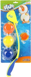 Splash waterballen speelset met ballenwerper voor buitenplezier